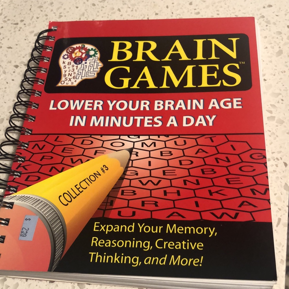 Brain Games #3: Lower Your Brain Age in Minutes a Day (Volume 3)